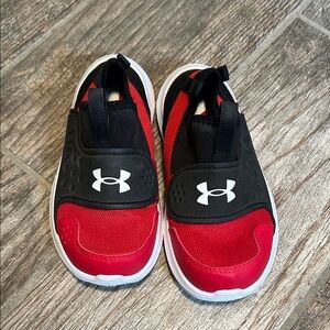 Under Armour Kids Red and Black Water Shoes